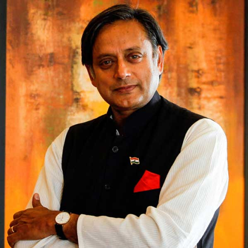 Dr Shashi Tharoor MP (Former United Nations Under-Secretary General, MP for Thiruvananthapuram at Lok Sabha (Lower House of the Indian Parliament))